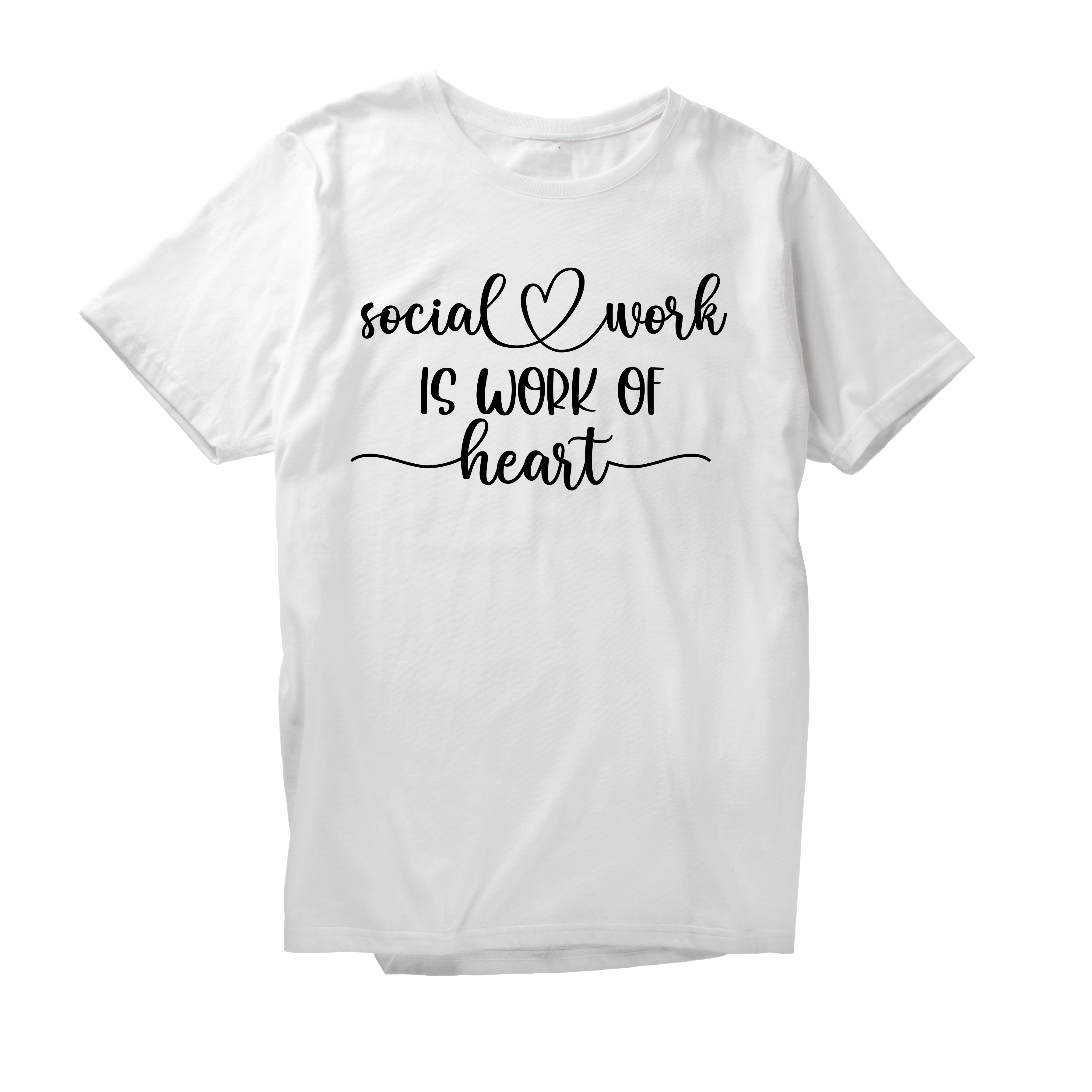 Alfaq Social Worker Is work of hart T-Shirt